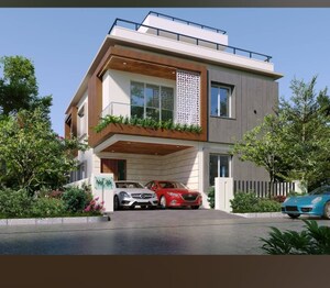 3 BHK Villa – Exterior View View at Adibatla - for Sale