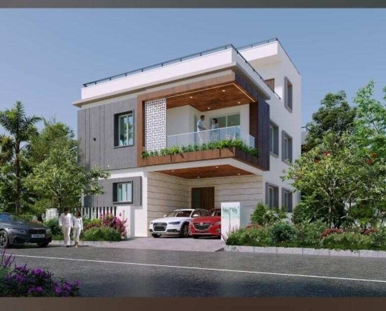 Exterior View, bongloor 3 Bedroom 2800 Sq.Ft. Villa In Bongloor Hyderabad 9043484