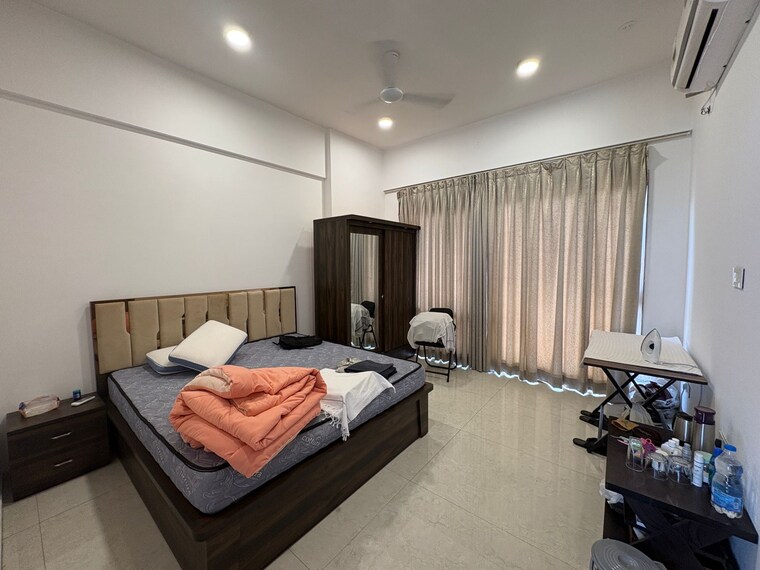 Bedroom, pratik-heights 3 Bedroom 1960 Sq.Ft. Apartment In Ghansoli Navi Mumbai 9043473