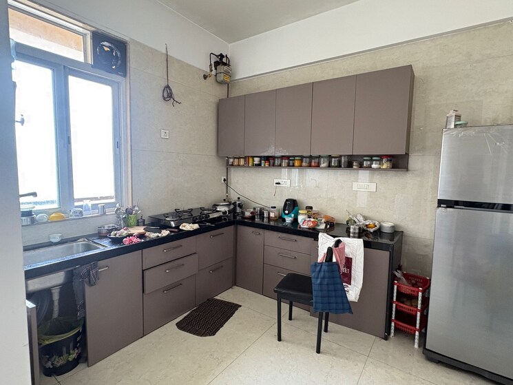 Kitchen, pratik-heights 3 Bedroom 1960 Sq.Ft. Apartment In Ghansoli Navi Mumbai 9043473