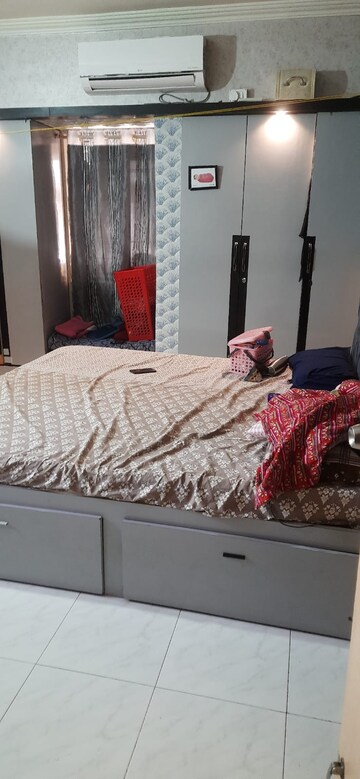 Bedroom in 2 BHK Apartment at Goel Ganga Hill Mist Garden, Kondhwa – for Rent