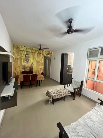 Living Room in 2 BHK Apartment at Supertech Cape Town, Sector 74 – for Sale