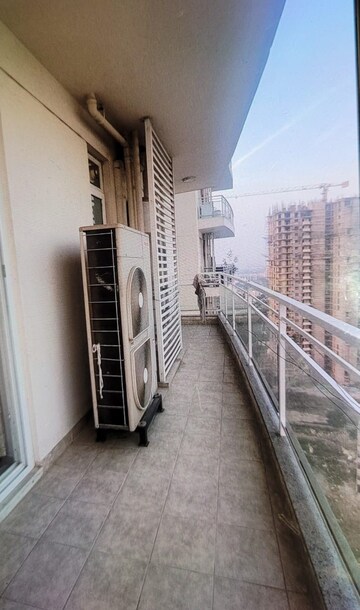 Balcony in 3 BHK Apartment at JM Aroma, Sector 75 – for Rent