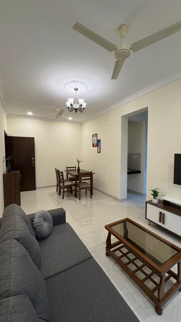 Living Room in 2 BHK Apartment at Porvorim – for Rent