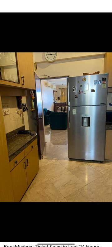 Kitchen in 4 BHK Apartment at Oberoi Sky Gardens, Andheri West – for Rent