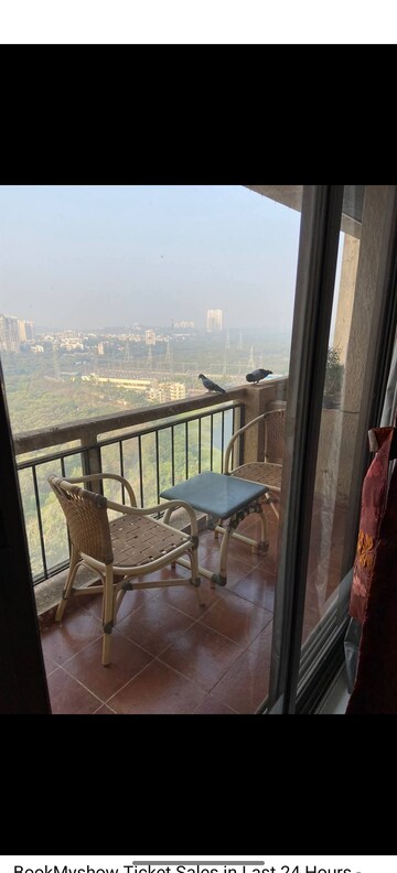 Balcony in 4 BHK Apartment at Oberoi Sky Gardens, Andheri West – for Rent