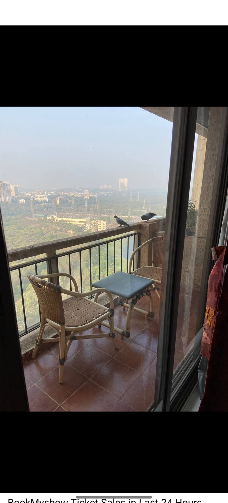 Balcony, oberoi-sky-gardens 4 Bedroom 2800 Sq.Ft. Apartment In Andheri West Mumbai 9043843