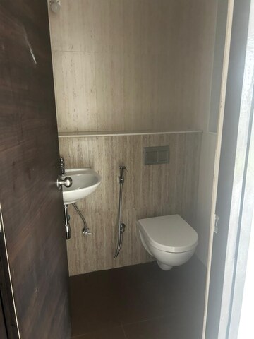 Bathroom in 2 BHK Apartment at Lodha Downtown, Dombivli East – for Rent