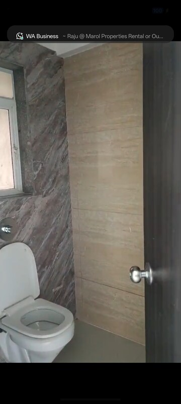 Bathroom in 3 BHK Apartment at Suba Zircon, Andheri East – for Rent