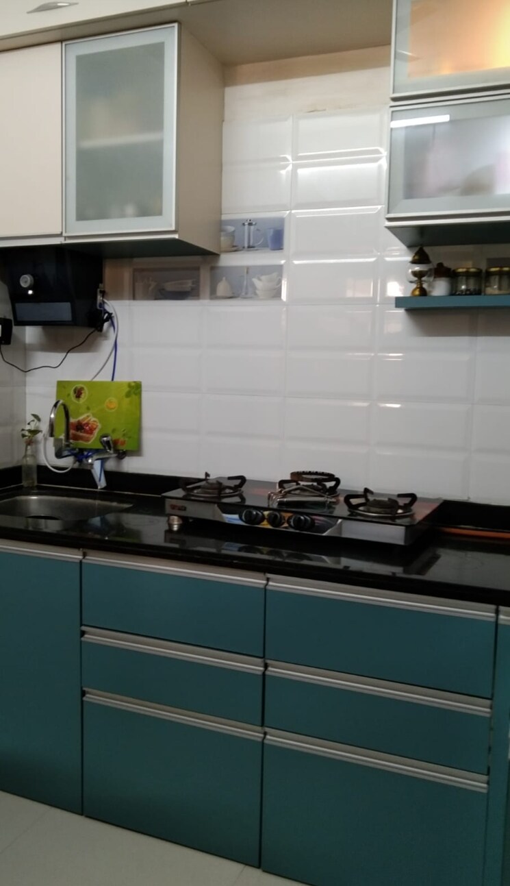 Kitchen, silver-silver-9 1 Bedroom 485 Sq.Ft. Apartment In Moshi Pune 9043932