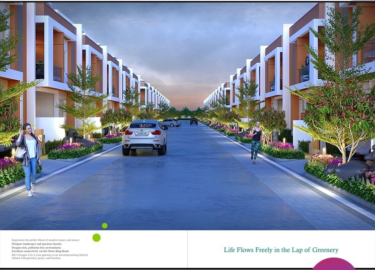 Exterior View, sultanpur 3 Bedroom 3016 Sq.Ft. Villa In Sultanpur Hyderabad 9044099