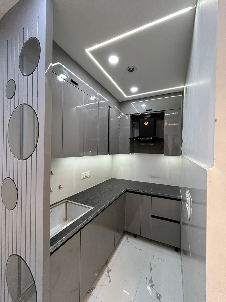 Kitchen, dwarka 2 Bedroom 445 Sq.Ft. Builder Floor In Dwarka Delhi 9043948