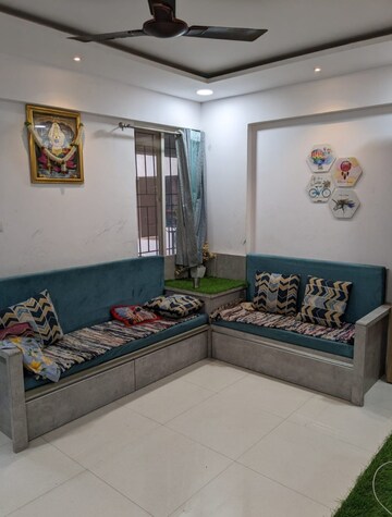 Bedroom in 1 BHK Apartment at Ishwar Parmar River Residency, Chikhali – for Rent