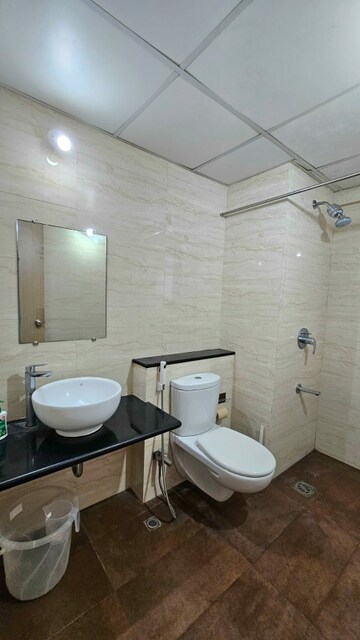 Bathroom in 2 BHK Apartment at Paranjape Blue Ridge, Hinjewadi – for Rent
