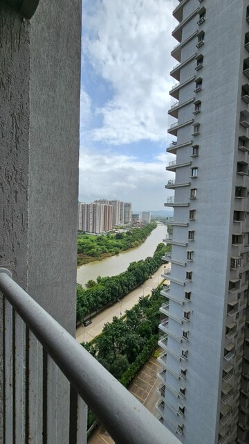 Balcony in 2 BHK Apartment at Paranjape Blue Ridge, Hinjewadi – for Rent