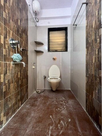 Bathroom in 1 BHK Apartment at Parsik Nagar – for Sale