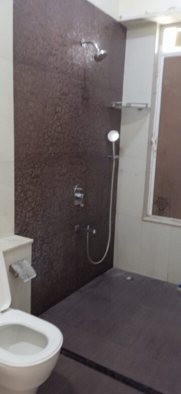 Bathroom in 3 BHK Apartment at Omkar Alta Monte, Malad East – for Rent