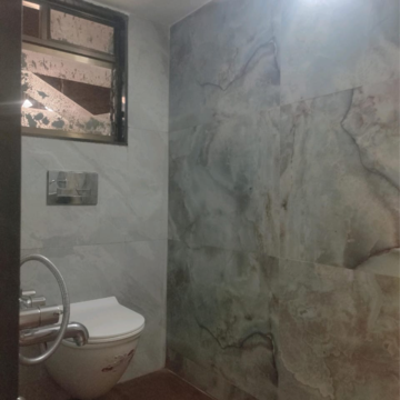Attached Bathroom in 1 BHK Apartment at Samarth Krupa Nagar – for Sale
