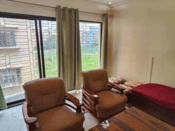 Living Room in 3 BHK Apartment at New Town – for Sale