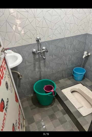 Bathroom in 1 BHK Apartment at Bhandup West – for Rent