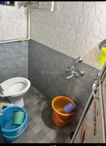 Bathroom in 1 BHK Apartment at Bhandup West – for Rent
