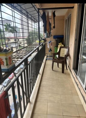 Balcony in 1 BHK Apartment at Bhandup West – for Rent