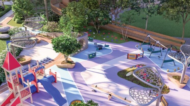 Garden, chandak-highscape-city 1 Bedroom 650 Sq.Ft. Builder Floor In Chembur Mumbai 9044032