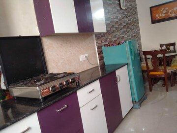 Kitchen in 2 BHK Builder Floor at Dhakoli – for Rent