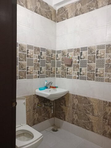 Bathroom in 2 BHK Builder Floor at Niti Khand I – for Rent