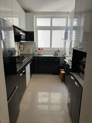 Kitchen in 4 BHK Apartment at 3C Lotus 300, Sector 107 – for Rent