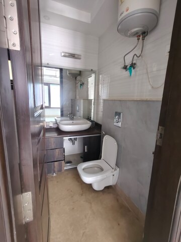Bathroom in 2 BHK Builder Floor at Chattarpur – for Rent