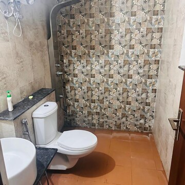Attached Bathroom in 4 BHK Apartment at Sushma Chandigarh Grande, Ghazipur – for Rent