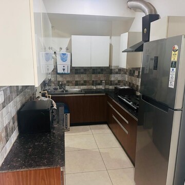 Kitchen in 4 BHK Apartment at Sushma Chandigarh Grande, Ghazipur – for Rent