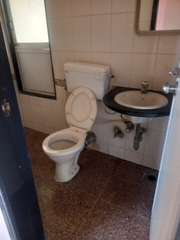 Bathroom in 1 BHK Apartment at Gundecha Marigold, Kandivali East – for Rent