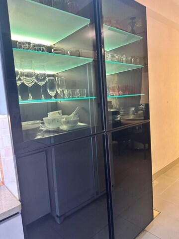 Kitchen in 3 BHK Apartment at Panchsheel Wellington, Dundahera – for Sale