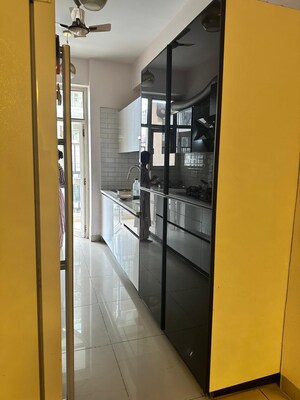 Staircase in 3 BHK Apartment at Panchsheel Wellington, Dundahera – for Sale