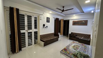 Living Room in 3 BHK Apartment at Jethani Trinity Grace, Wakad – for Rent