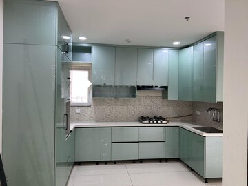 Kitchen in 3 BHK Apartment at Rajapushpa Provincia, Narsingi – for Rent