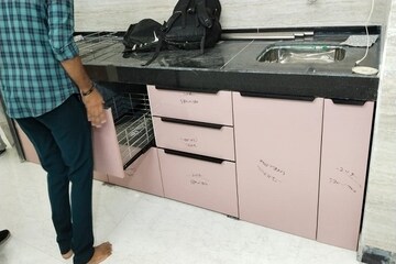 Kitchen in 2 BHK Apartment at Mhada Apartments Chandivali, Chandivali – for Rent