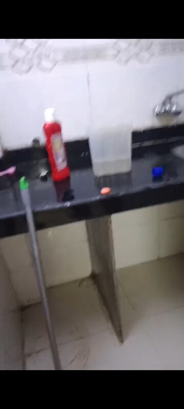 Kitchen in 1 RK Apartment at Omkar Indrapuri CHS, Goregaon East – for Rent
