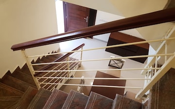 Staircase in 3 BHK Penthouse at Greentech City Duplex, Rajarhat – for Sale