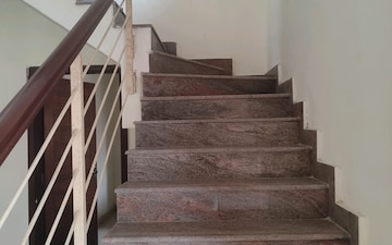 Staircase in 3 BHK Penthouse at Greentech City Duplex, Rajarhat – for Sale