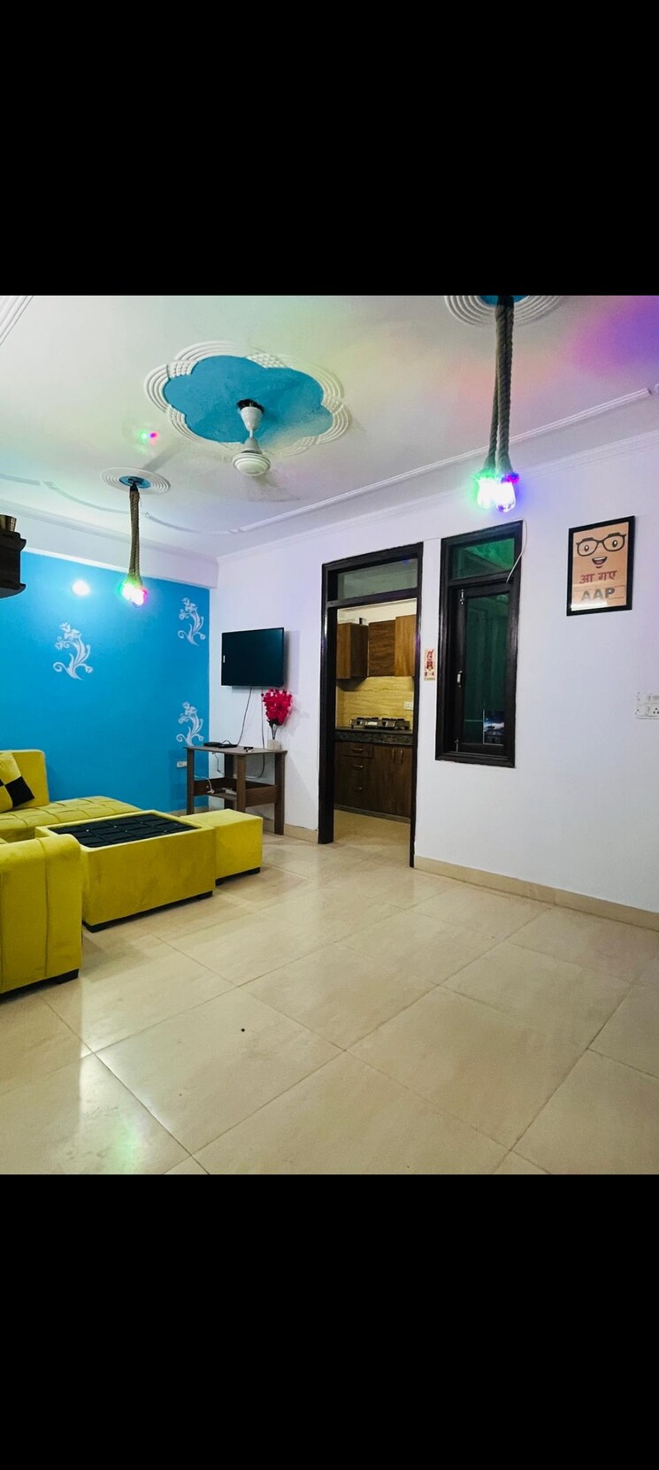 Living Room, saket 2 Bedroom 950 Sq.Ft. Builder Floor In Saket Delhi 9044587