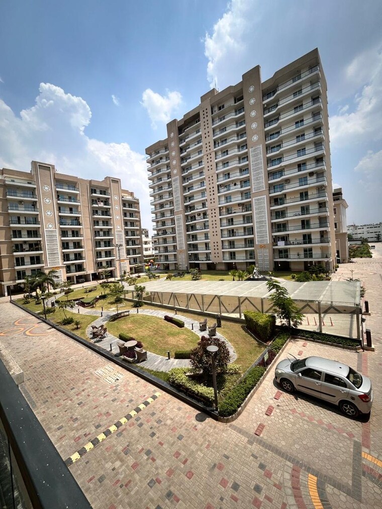 Exterior View, hermitage-centralis 3 Bedroom 1450 Sq.Ft. Apartment In Vip Road Zirakpur 9044658