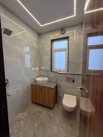 Bathroom in 3 BHK Apartment at Jnu Aravali Apartments, Sector 56 – for Rent