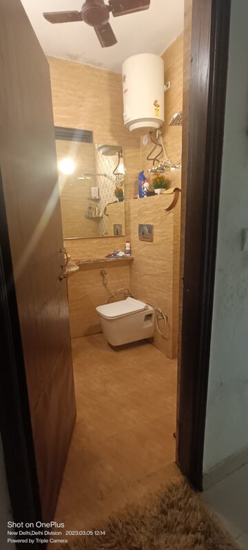 Bathroom in 2 BHK Builder Floor at Saket – for Rent