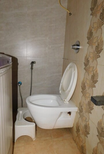Bathroom in 2 BHK Apartment at Raj Vaikunth CHS, Ulwe Sector 3 – for Rent