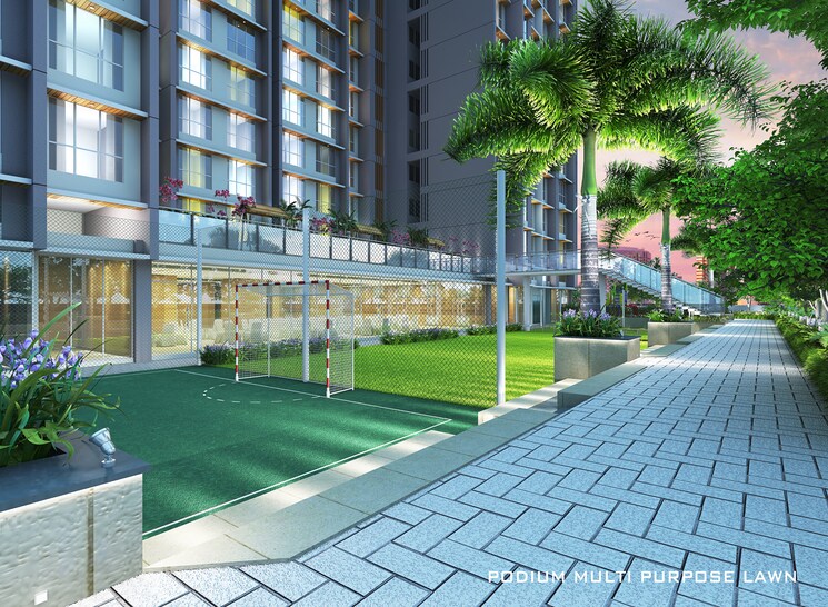 Balcony, n-rose-northern-hills 2 Bedroom 701 Sq.Ft. Apartment In Dahisar East Mumbai 9044795