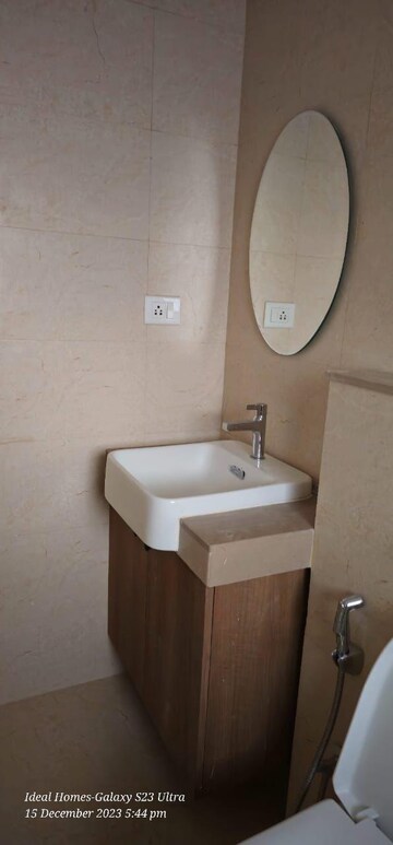 Bathroom in 3 BHK Apartment at Runwal Bliss, Kanjurmarg East – for Rent