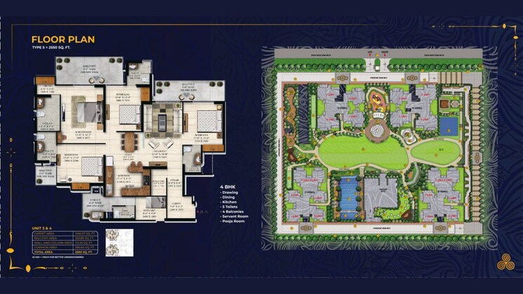 Master Plan, irish-platinum 3 Bedroom 1690 Sq.Ft. Apartment In Sector 10 Greater Noida Greater Noida 9044775
